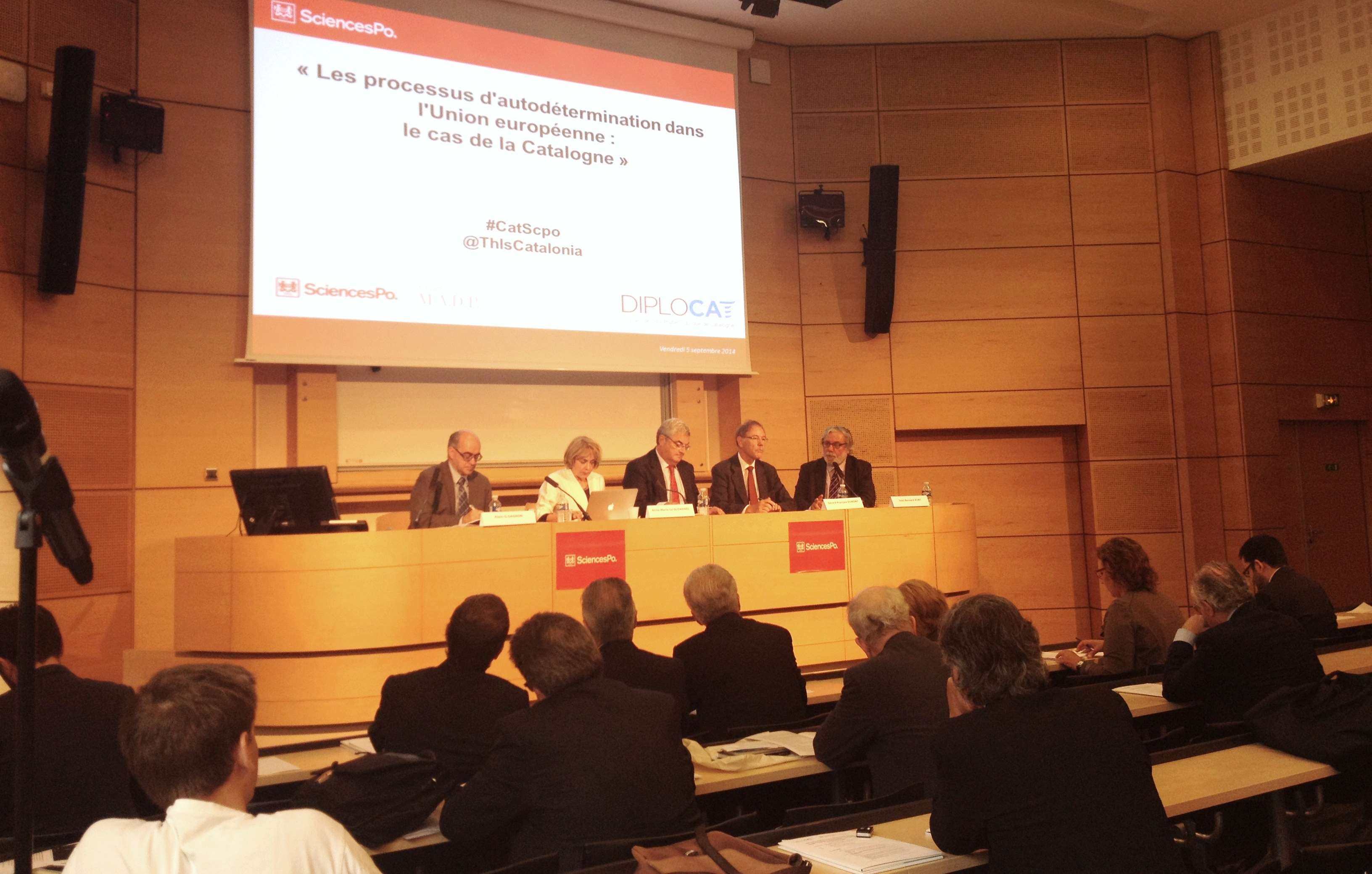 An image from the conference at Sciences Po (by Diplocat)