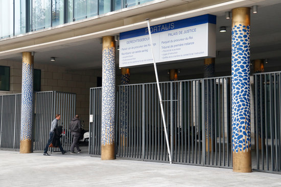 View of the Belgian prosecutors building in Brussels (by Blanca Blay)
